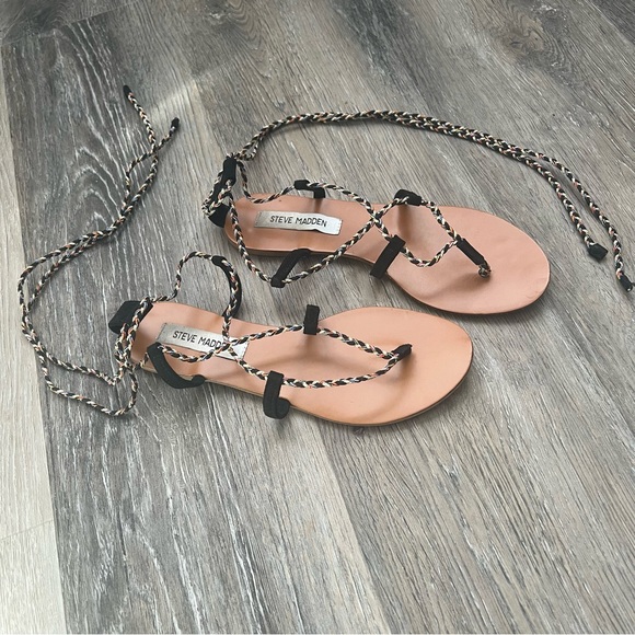 ❌N/A❌ Steve Madden lace up sandals - Picture 2 of 12